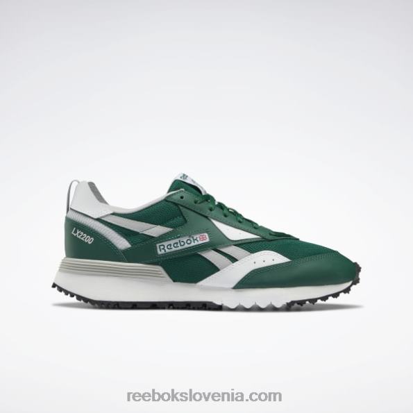 Reebok lx2200 čevlji R22JR920 temno zelena/čisto siva 3/ftwr bela
