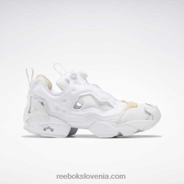 Reebok maison margiela instapump fury spomin na čevlje R22JR228 ftwr belo/jedro črno/črno-belo