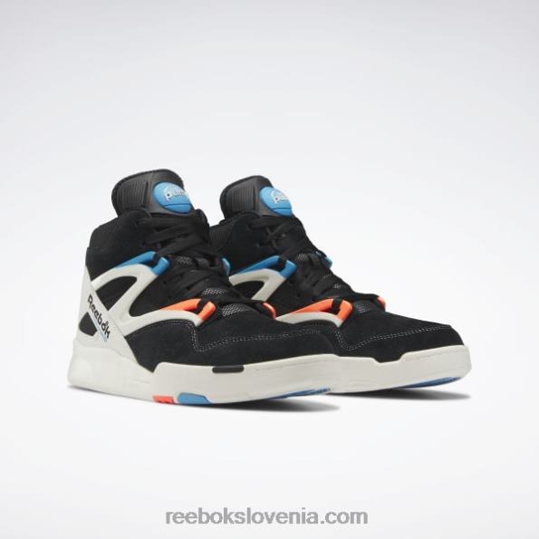 Reebok obutev za košarko omni zone ii R22JR6 sredica črna/kreda/oranžna svetloba