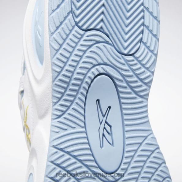 Reebok rešitev srednji košarkarski copati R22JR62 ftwr bela/tekoče modra/strupeno rumena