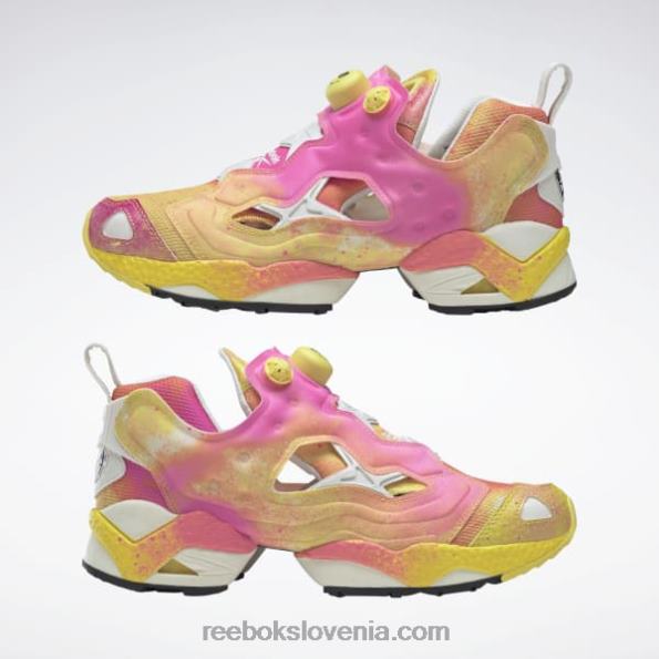 Reebok smiley instapump fury čevlji R22JR197 kreda/jedro črna