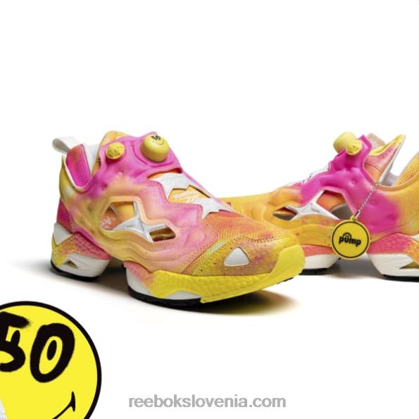 Reebok smiley instapump fury čevlji R22JR197 kreda/jedro črna