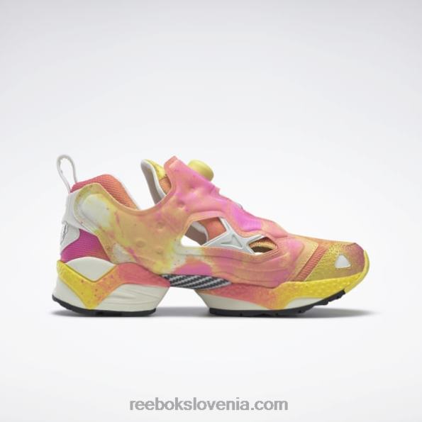 Reebok smiley instapump fury čevlji R22JR197 kreda/jedro črna