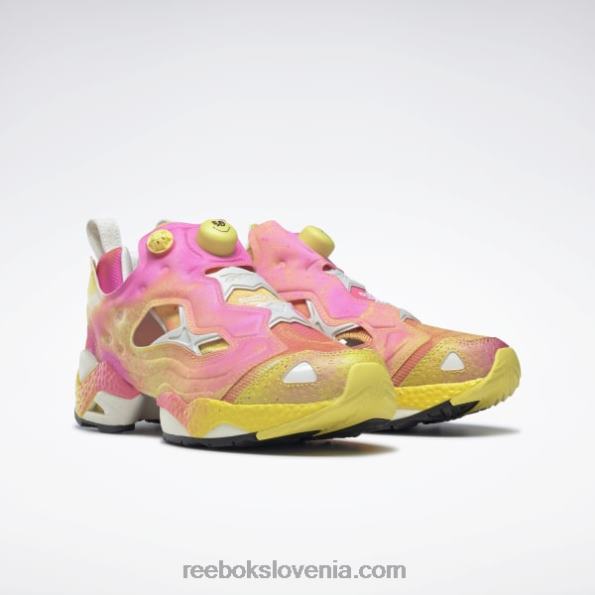 Reebok smiley instapump fury čevlji R22JR197 kreda/jedro črna
