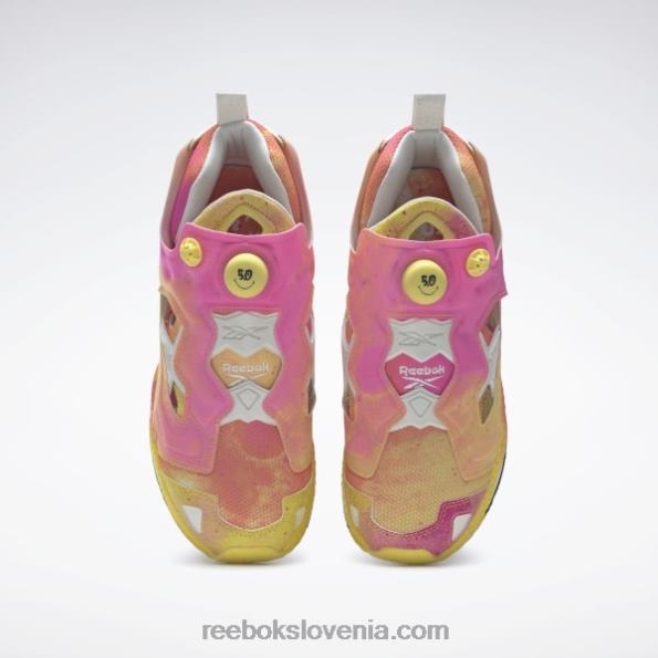 Reebok smiley instapump fury čevlji R22JR197 kreda/jedro črna