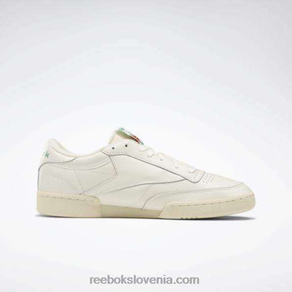 Reebok vintage čevlji club c 85 R22JR11 kreda/papirnato bela/glen zelena