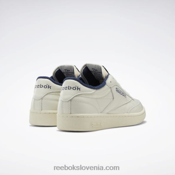 Reebok vintage čevlji club c 85 R22JR12 kreda/alabaster/vektorska mornarica