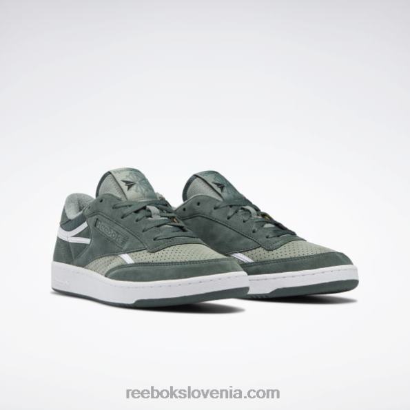 Reebok vintage čevlji club c 85 R22JR159 kreda zelena/harmonično zelena/ftwr bela