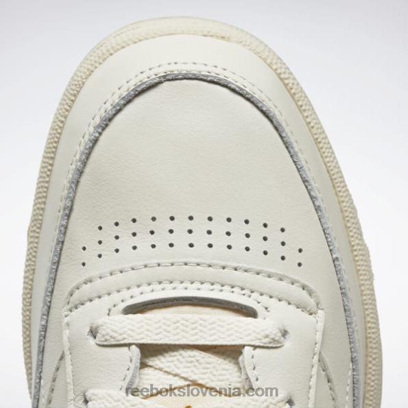 Reebok vintage čevlji club c 85 R22JR73 vintage kreda s23-r/papir bel/klasično modrozelen