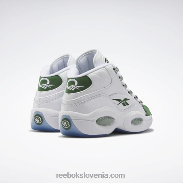Reebok vprašanje srednjih košarkarskih copat R22JR490 ftwr bela/borovo zelena