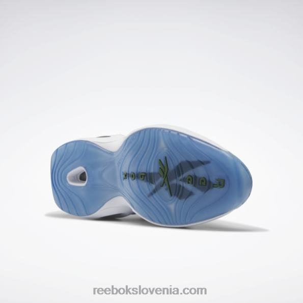 Reebok vprašanje srednjih košarkarskih copat R22JR490 ftwr bela/borovo zelena