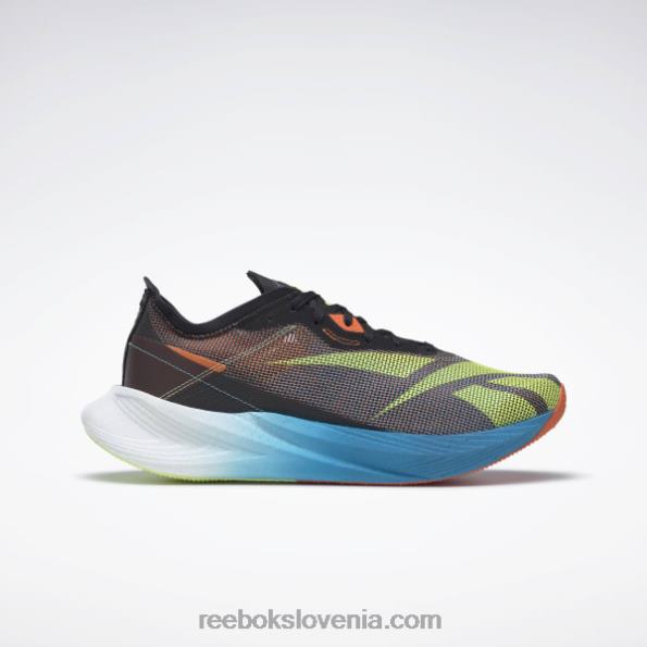 Reebok tekaški copati floatride energy x R22JR191 core black/energy glow/radiant aqua