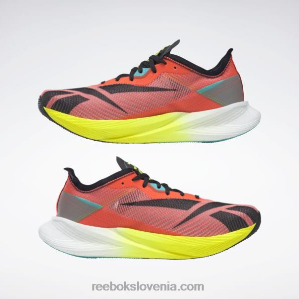Reebok tekaški copati floatride energy x R22JR271 oranžno bleščeča/lila lila/kislo rumena
