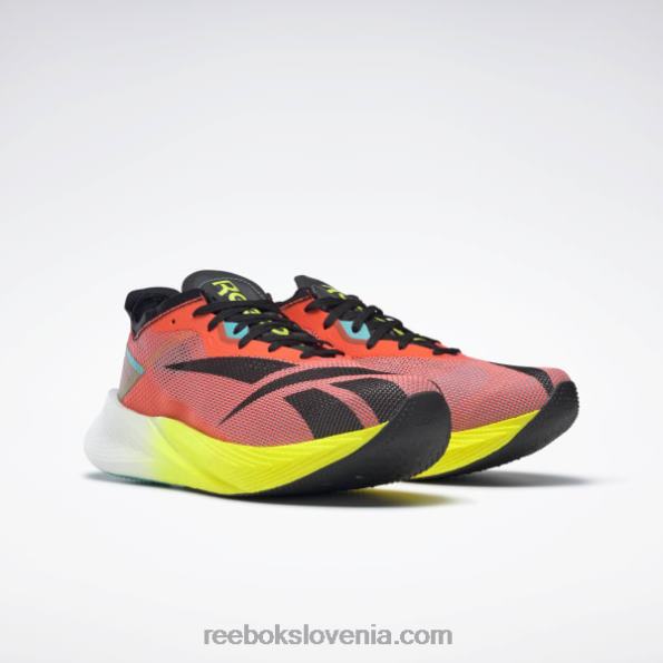 Reebok tekaški copati floatride energy x R22JR271 oranžno bleščeča/lila lila/kislo rumena