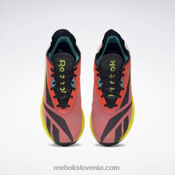 Reebok tekaški copati floatride energy x R22JR271 oranžno bleščeča/lila lila/kislo rumena