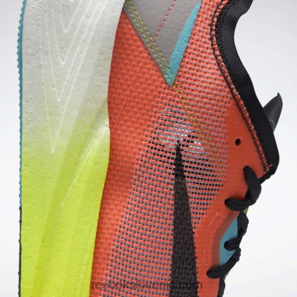 Reebok tekaški copati floatride energy x R22JR271 oranžno bleščeča/lila lila/kislo rumena