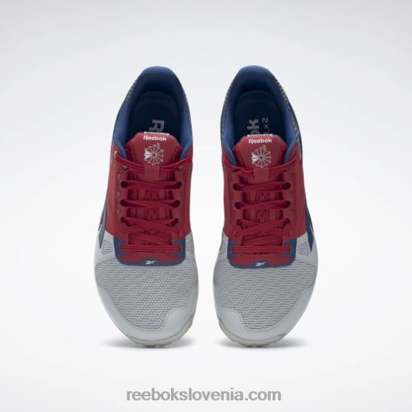 Reebok copati za trening nano 6000 R22JR169 čista siva 2/bleščeča rdeča/batik modra
