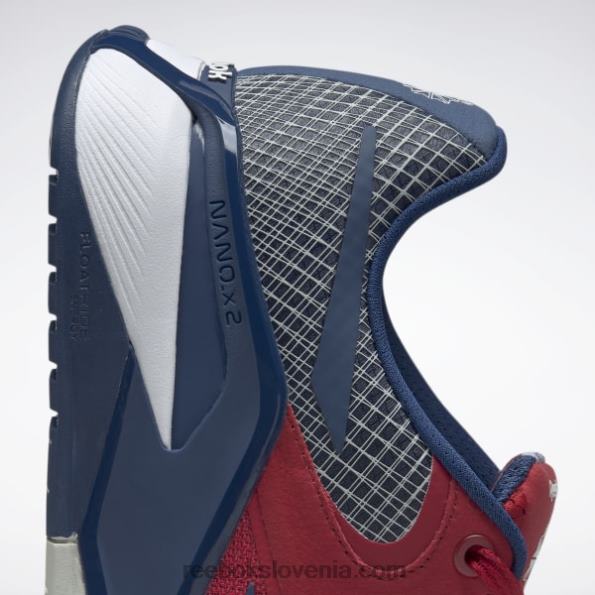 Reebok copati za trening nano 6000 R22JR169 čista siva 2/bleščeča rdeča/batik modra