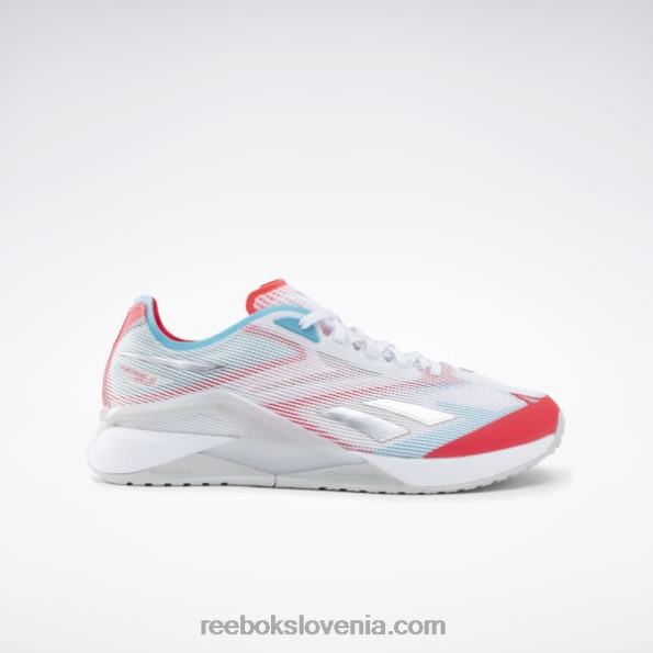 Reebok copati za trening nano x2 froning R22JR207 ftwr bela/neon modra/neon češnja