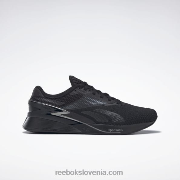 Reebok čevlji nano x3 R22JR22 jedro črno/kositrno
