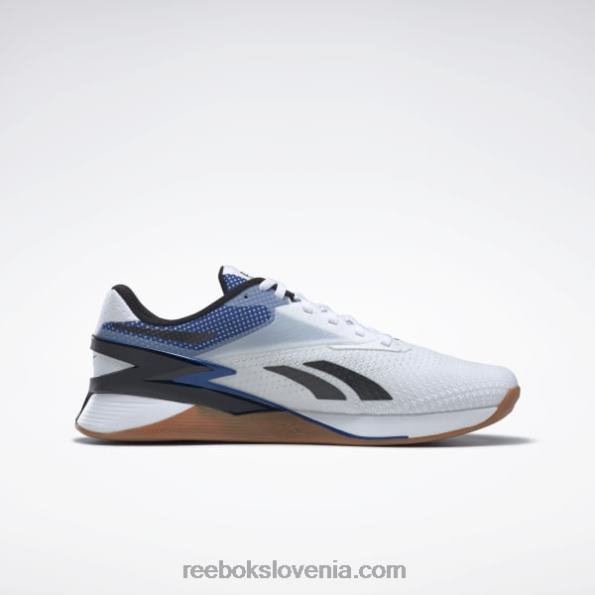 Reebok čevlji nano x3 R22JR23 ftwr bela/glen zelena/vektorsko modra