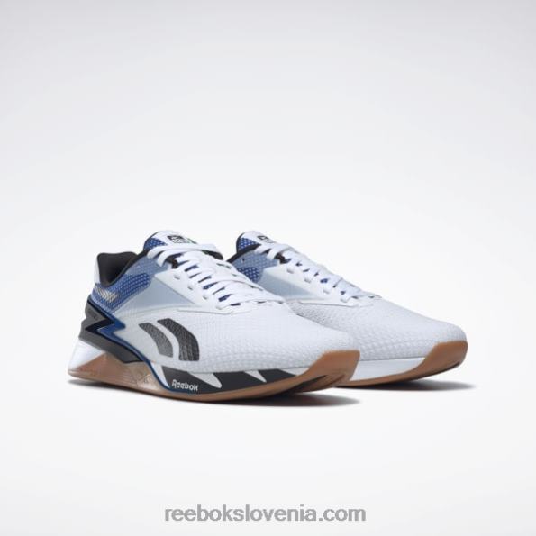 Reebok čevlji nano x3 R22JR23 ftwr bela/glen zelena/vektorsko modra