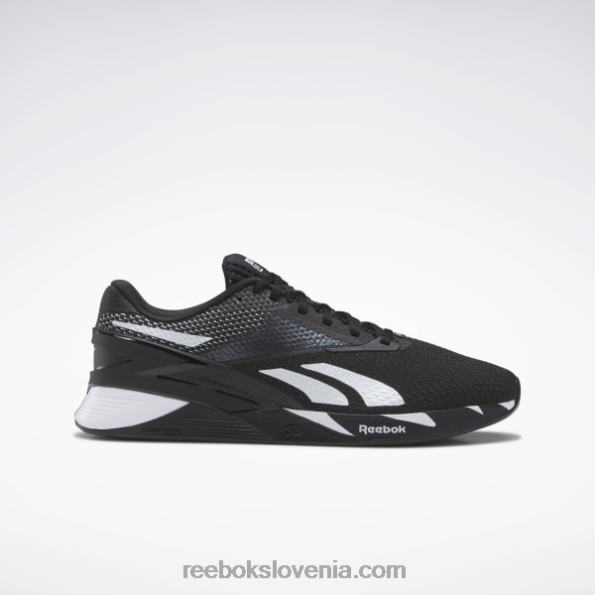 Reebok čevlji nano x3 R22JR28 jedro črno/ftwr belo/oranžno smash s23-r