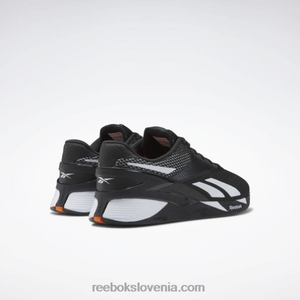 Reebok čevlji nano x3 R22JR28 jedro črno/ftwr belo/oranžno smash s23-r