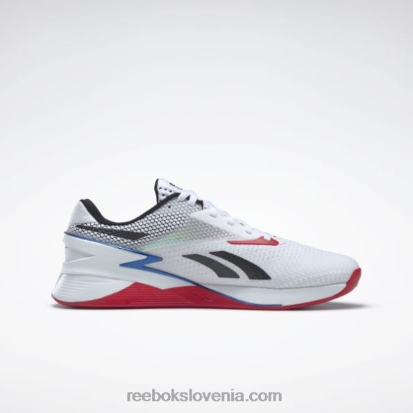 Reebok čevlji nano x3 R22JR40 ftwr bela/jedro črna/vektorsko modra