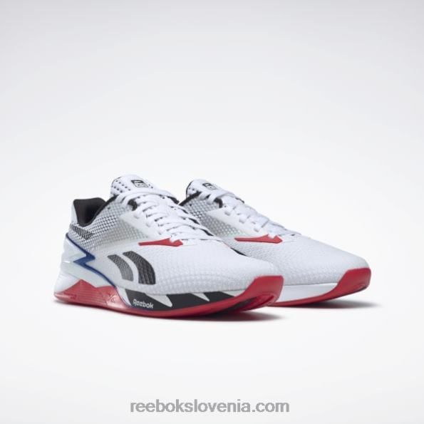 Reebok čevlji nano x3 R22JR40 ftwr bela/jedro črna/vektorsko modra
