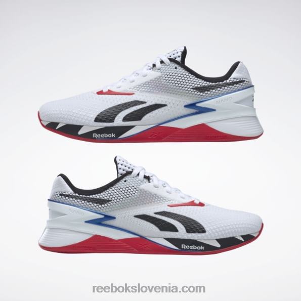 Reebok čevlji nano x3 R22JR40 ftwr bela/jedro črna/vektorsko modra