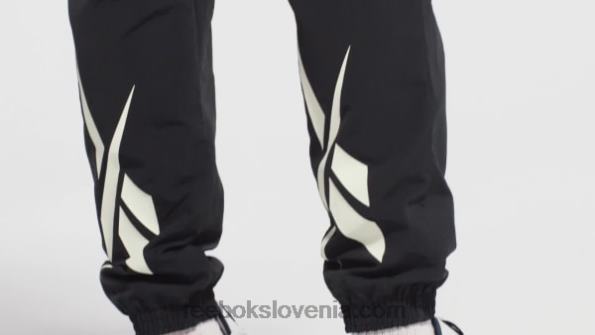 Reebok klasične vektorske trenirke R22JR282 noč črna