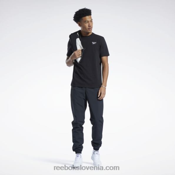 Reebok klasične vektorske trenirke R22JR282 noč črna