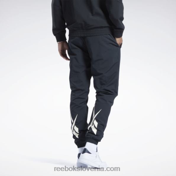 Reebok klasične vektorske trenirke R22JR282 noč črna