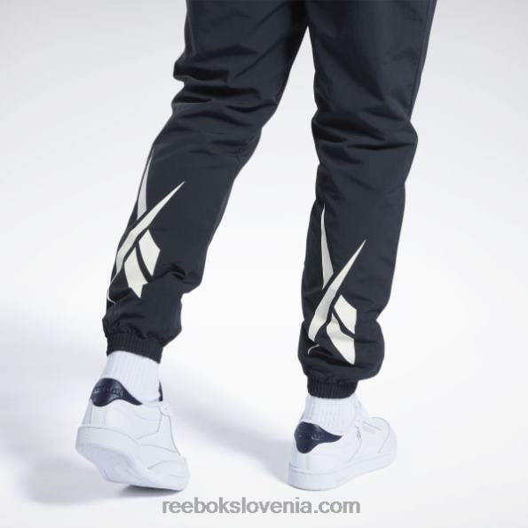 Reebok klasične vektorske trenirke R22JR282 noč črna