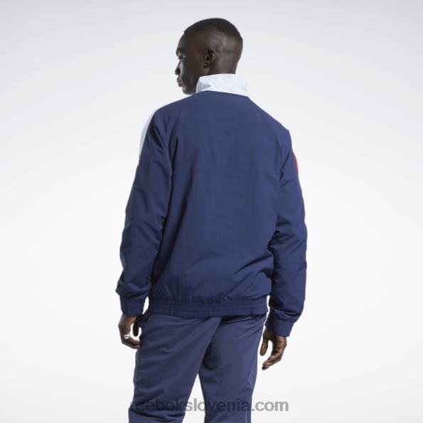 Reebok klasična vektorska trenirka jakna R22JR249 vektorska mornarica