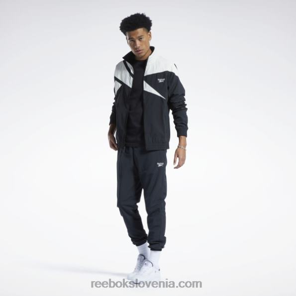 Reebok klasična vektorska trenirka jakna R22JR260 noč črna