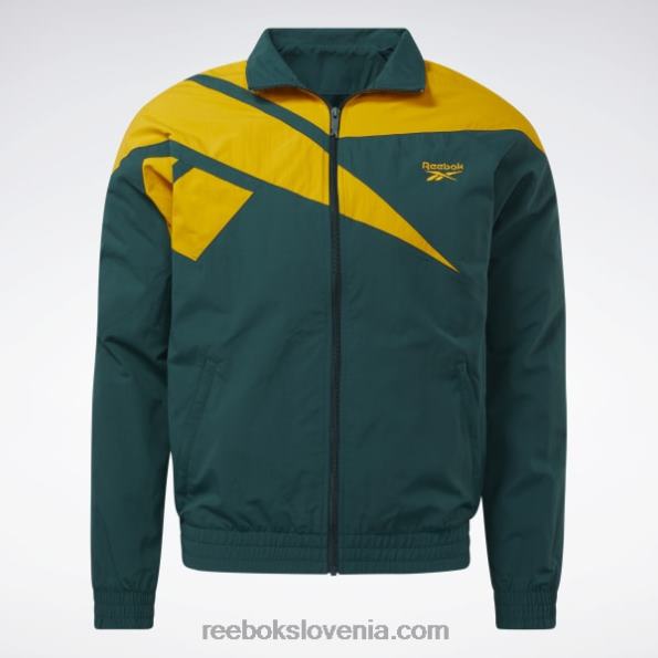 Reebok klasična vektorska trenirka jakna R22JR351 gozdno zelena