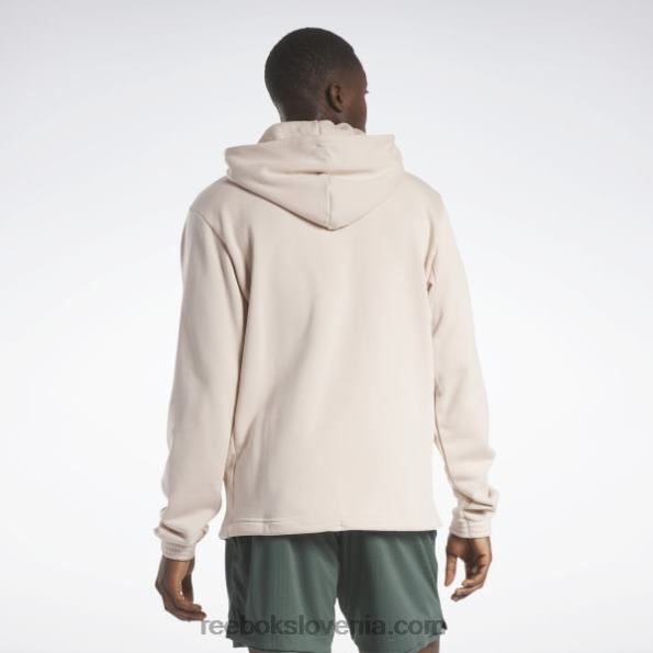 Reebok Pulover s kapuco R22JR699 mehki ekru