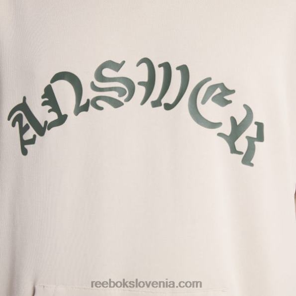 Reebok Pulover s kapuco R22JR699 mehki ekru