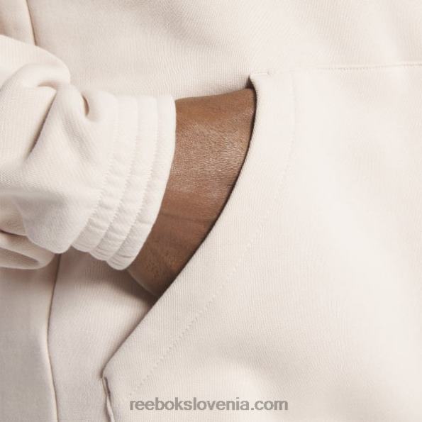 Reebok Pulover s kapuco R22JR699 mehki ekru