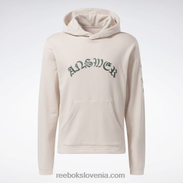Reebok Pulover s kapuco R22JR699 mehki ekru