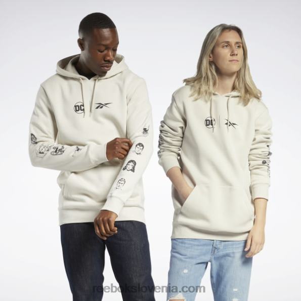 Reebok dc x logo pulover s kapuco R22JR310 alabaster