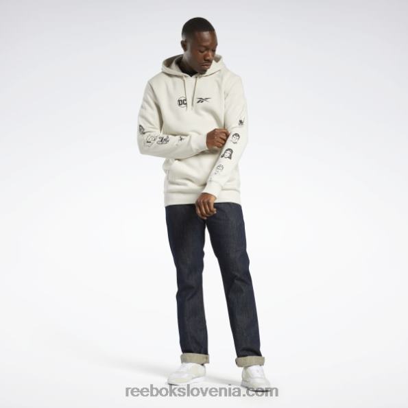 Reebok dc x logo pulover s kapuco R22JR310 alabaster