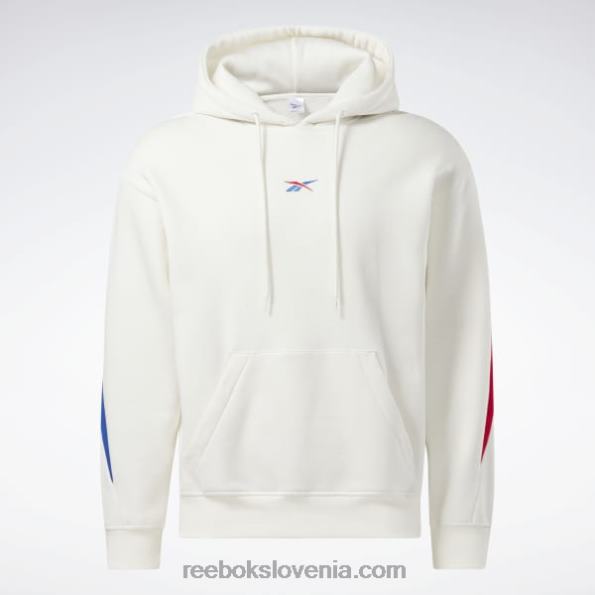 Reebok ponosen pulover s kapuco znamke Classics R22JR331 kreda