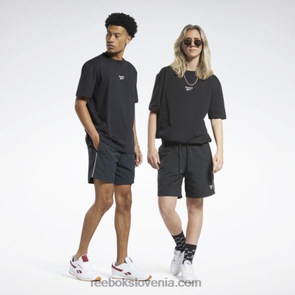 Reebok klasične vektorske kratke hlače R22JR521 noč črna