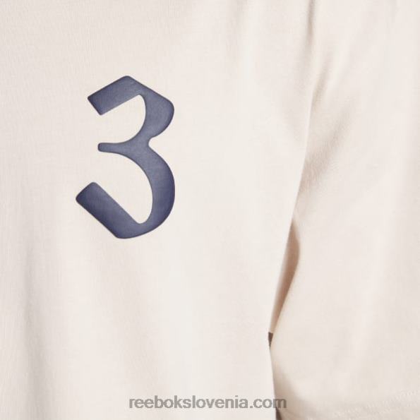 Reebok Majica s kratkimi rokavi R22JR320 mehki ekru