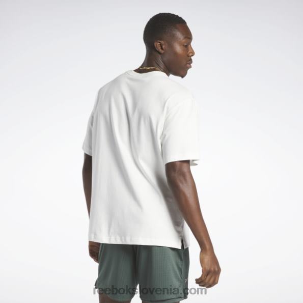 Reebok cny majica s kratkimi rokavi R22JR478 kreda