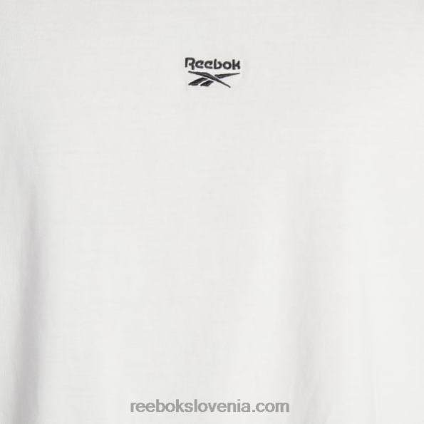 Reebok klasična majica s kratkimi rokavi R22JR383 kreda