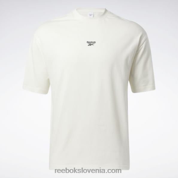 Reebok klasična majica s kratkimi rokavi R22JR383 kreda